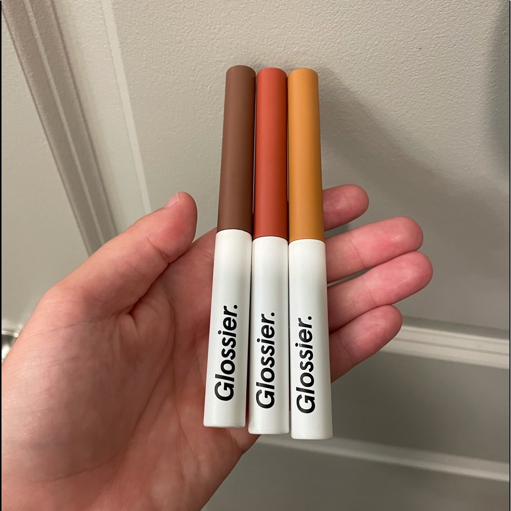 3 Glossier Skywash Matte Eyeshadows